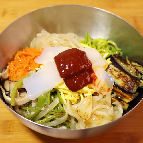 K-3 ບິບິມບັບ Mixed rice  비빔밥